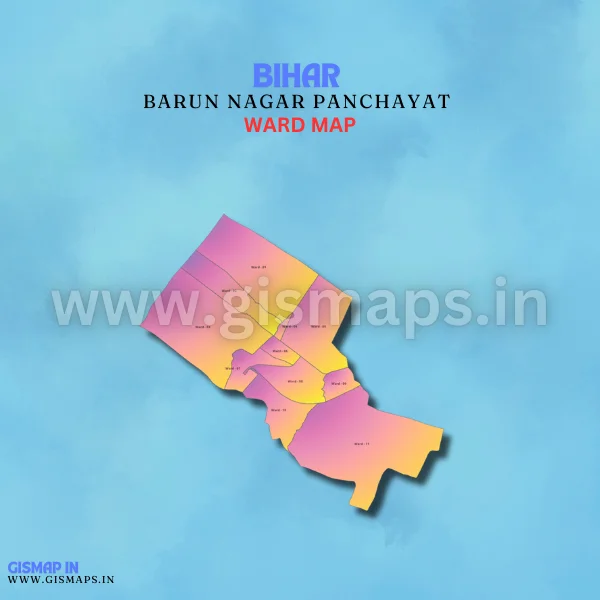 Barun Nagar Panchayat Ward Map